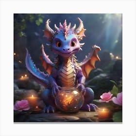 Dragon 2 Canvas Print