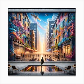 Metropolitan Dreams Canvas Print