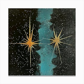 Two Stars In The Sky 1 Canvas Print