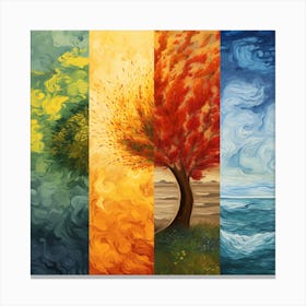 Four Seasons 2 Canvas Print