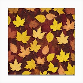 Autumn Leaves 32 Canvas Print