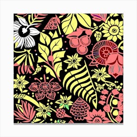 Floral Pattern 1 Canvas Print