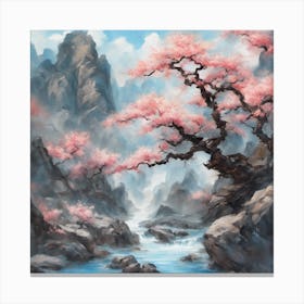 Sakura Blossoms Canvas Print