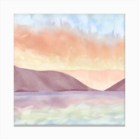 Watercolor Painting 1 Canvas Print