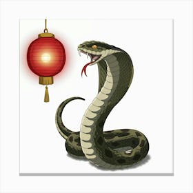 Chinese Cobra Canvas Print