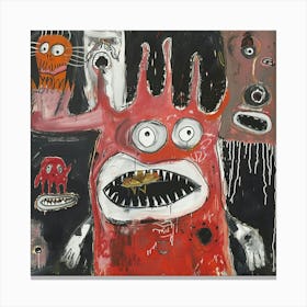 Monsters 2 Canvas Print