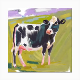 Holstein Cow 02 Canvas Print