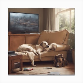 The amazing Dogs Canvas Print