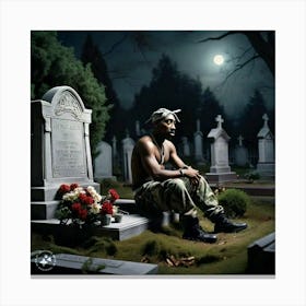 2pac: still I rise Canvas Print