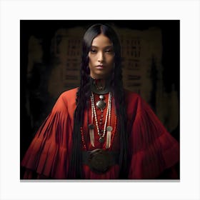 Native American Canvas Print