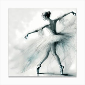 Ballerina Canvas Print