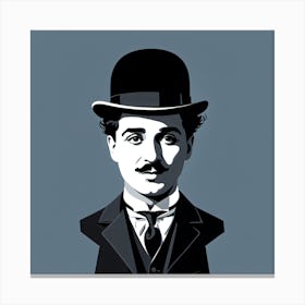 Charlie Chaplin 1 Canvas Print