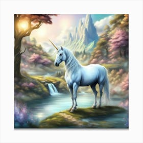 Valley of the Unicorns Canvas Print