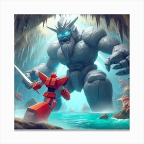 Giant Robot 1 Canvas Print