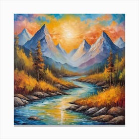 mountain Canvas Print