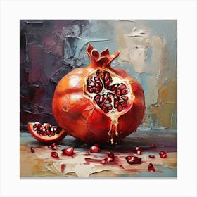 Pomegranate fruit 1 Canvas Print