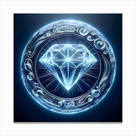 Diamond In The Sky Canvas Print