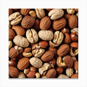 Nut Clusters Canvas Print