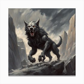 Werewolf 1 Canvas Print