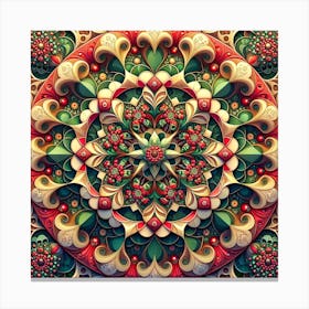 Mandala 128 Canvas Print