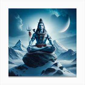 Lord Shiva 2 Canvas Print