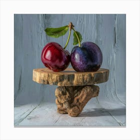 Cherry And Plum Canvas Print