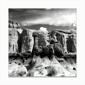 Majestic Rocks Toadstool Utah Canvas Print