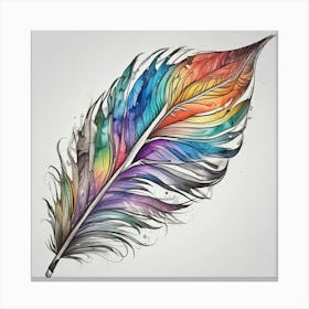 Feather Stock Videos & Royalty-Free Footage Canvas Print