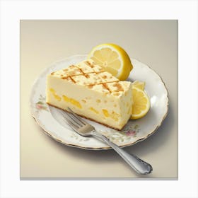 Lemon Cake 2 Canvas Print