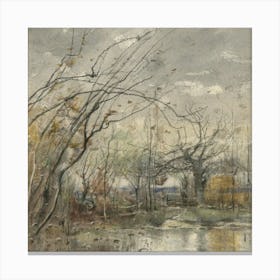 Pond d Canvas Print