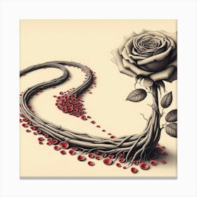 Rose #12 by Cam Views Canvas Print