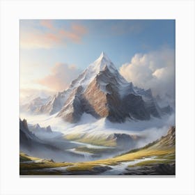 Mountain Landscape 3 Canvas Print