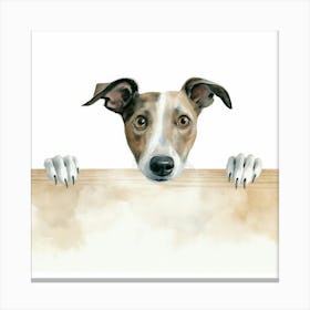 Whippet Dog 3 Canvas Print