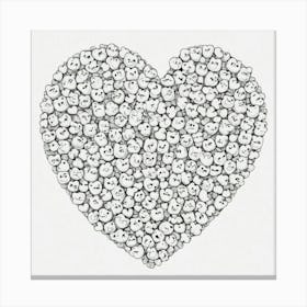 Heart Of Gold 16 Canvas Print