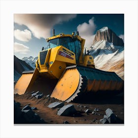 Buldozer Mountain (35) Canvas Print