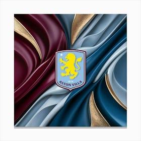 Aston Villa F.C Logo Wall Art 6 Canvas Print