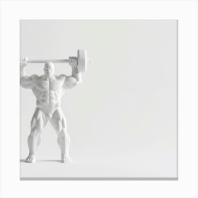 Bodybuilder Stock Videos & Royalty-Free Footage Canvas Print