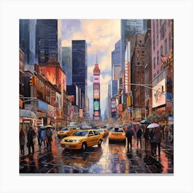 Times Square 1 Canvas Print