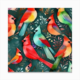 Cardinals 2 Canvas Print