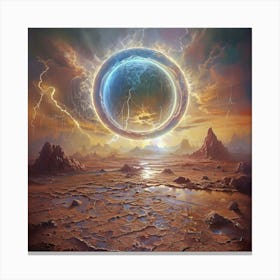 Ring Of Fire Canvas Print