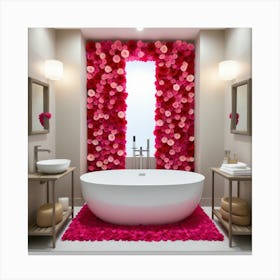 Exquisito Baño Canvas Print