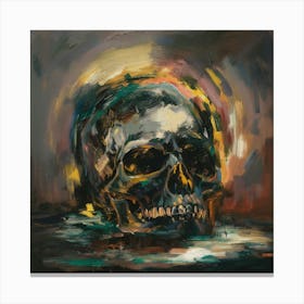 Vibrant Mysteries – Exploring Life And Death Through Art Canvas Print