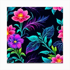 Pattern Flower Canvas Print