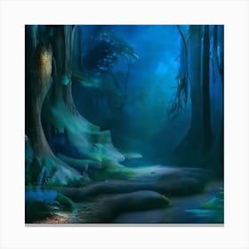 Forest 39 Canvas Print