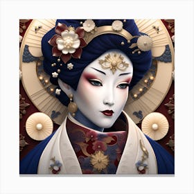 Geisha 27 Canvas Print