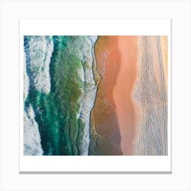 Sand And Sea Canvas Print