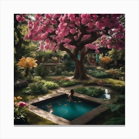 Garden In Bloom 3 Canvas Print