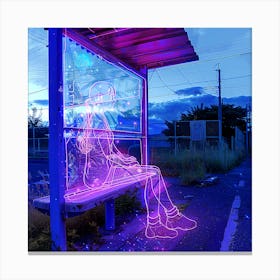 Light Art Canvas Print