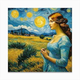 Starry Night td Canvas Print