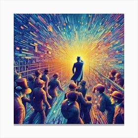 Man In A Suit 2 Canvas Print